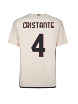 AS Roma Bryan Cristante #4 Auswärtstrikot 2023-24 Kurzarm